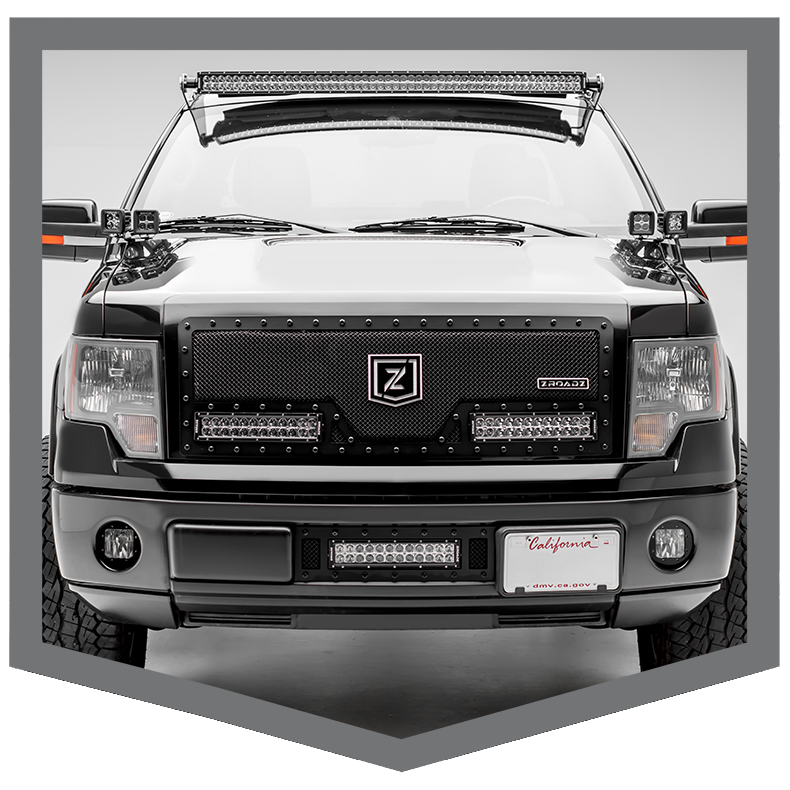 ZROADZ OFFERS LED MOUNTING SOLUTIONS FOR 2009-2014 FORD F-150 TRUCKS