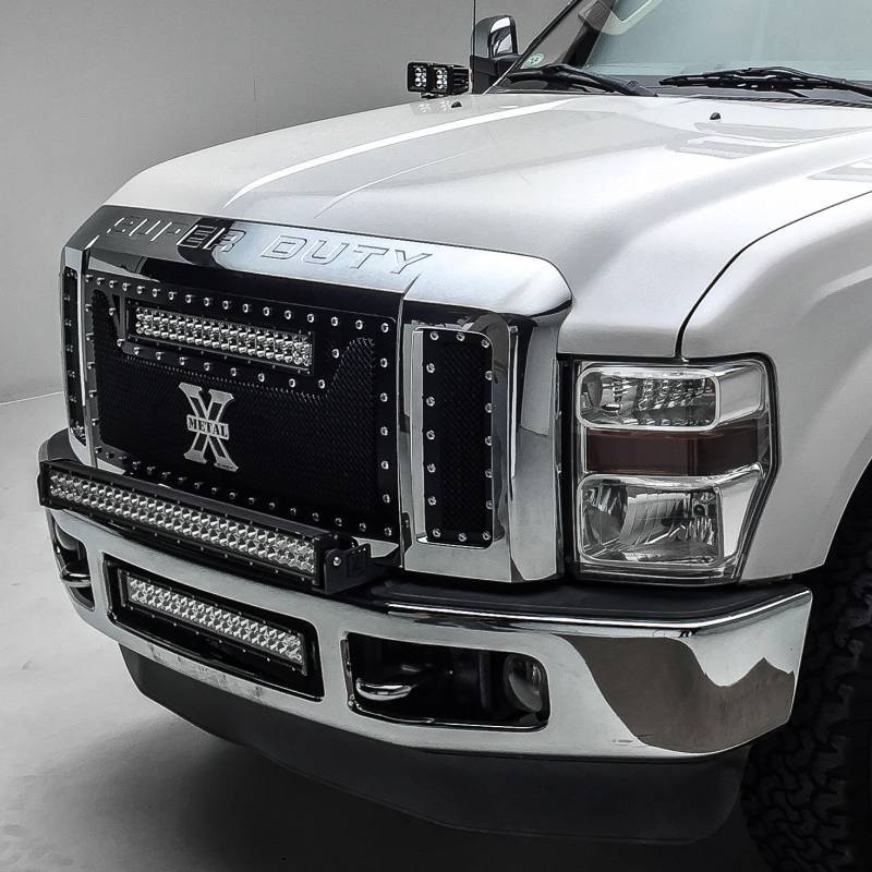 2008-2010 Ford Super Duty Front Bumper Center LED Bracket to mount