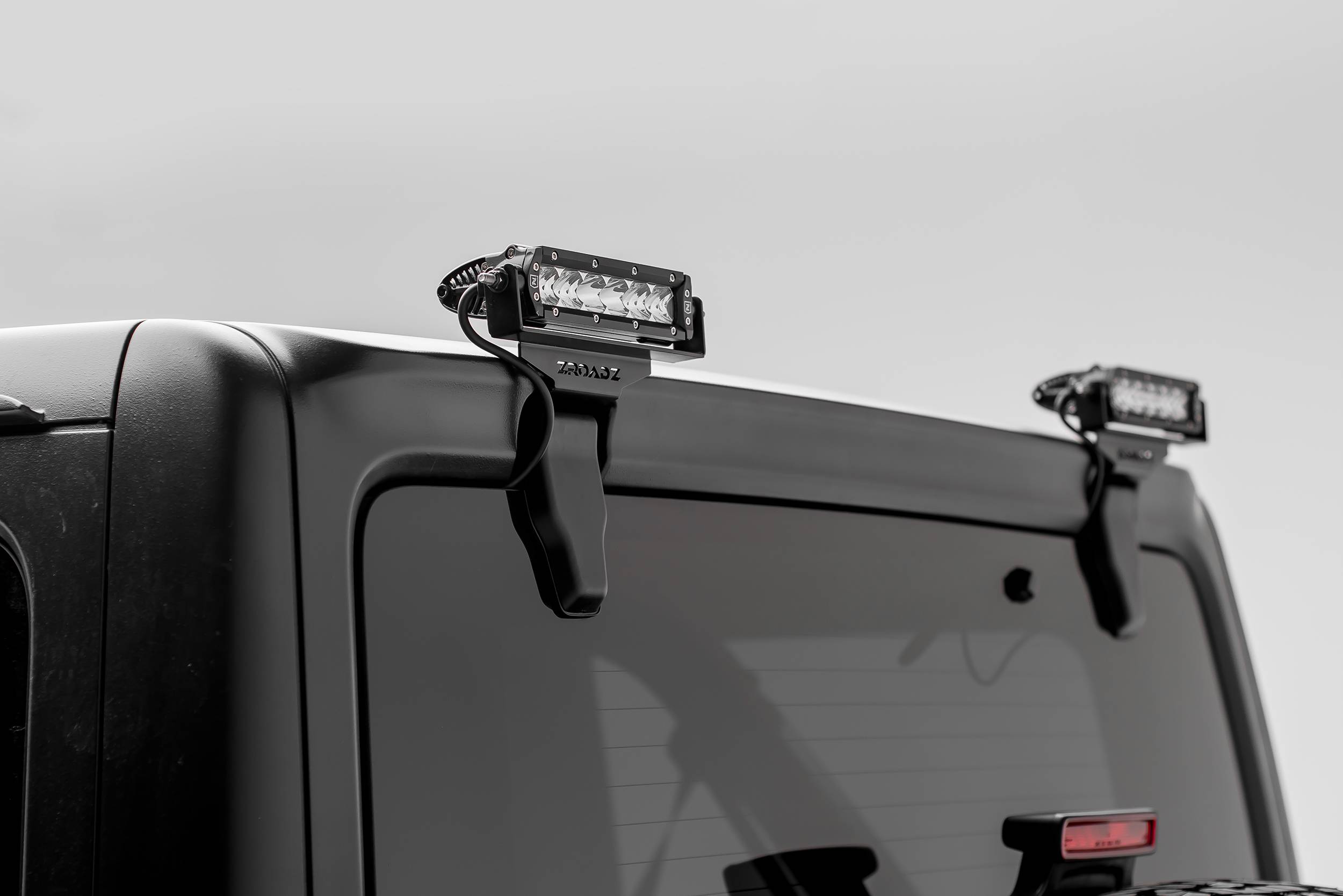ZROADZ OFF ROAD PRODUCTS Z394941 2019-2022 Jeep JL Rear Window LED Bracket to mount (2) 6 Inch Staig