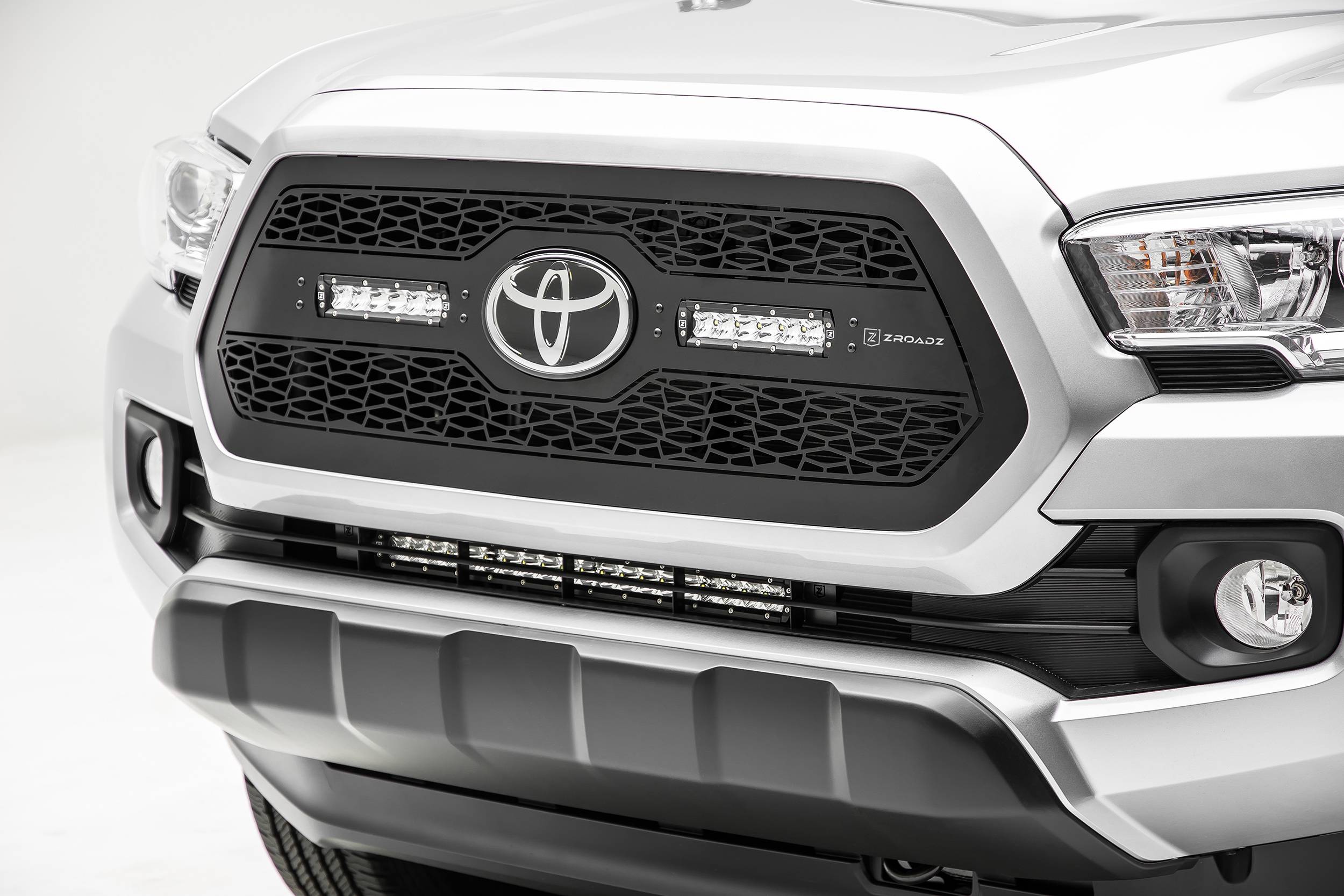 2018-2021 Toyota Tacoma Front Bumper Center LED Bracket to mount 20 ...