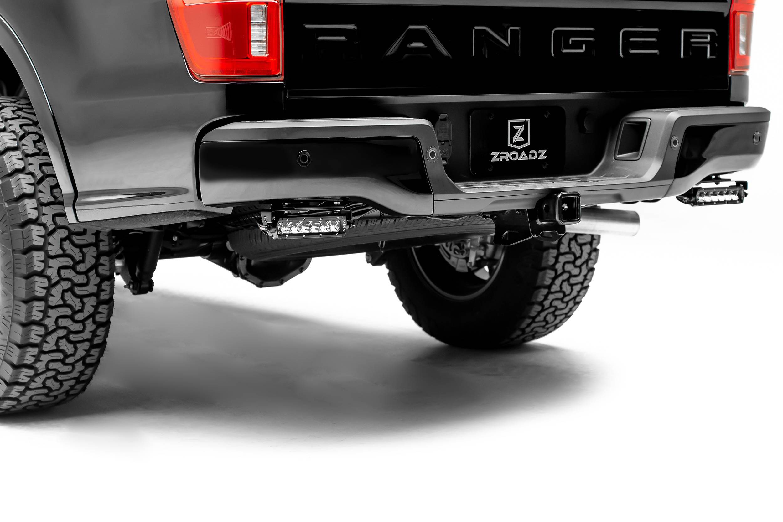 ford ranger light bar bumper