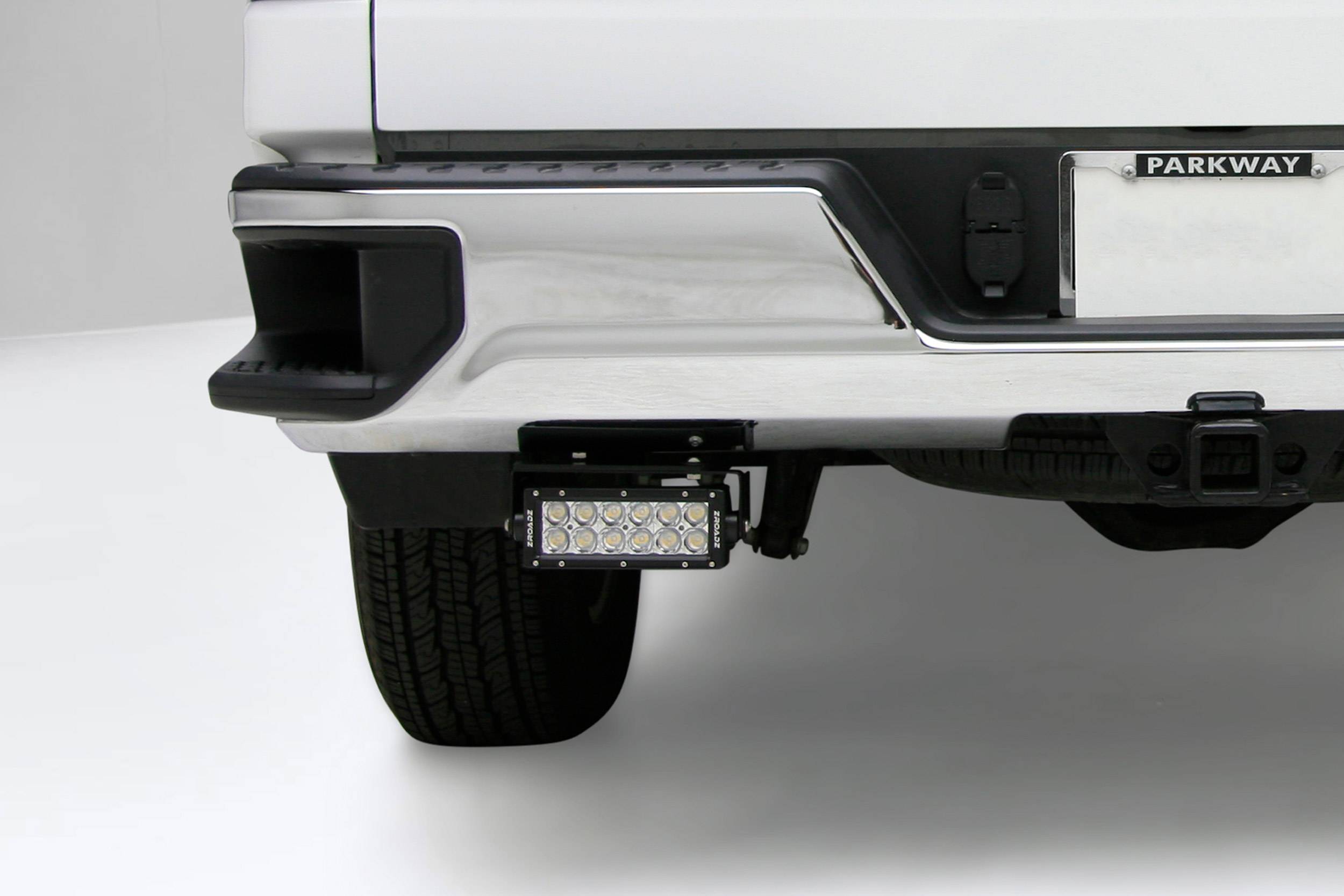 2019-2022 Silverado, Sierra 1500 Rear Bumper LED Kit Incl. (2) 6 Inch LED  Straight Double Row Light Bars - Part # Z382182-KIT