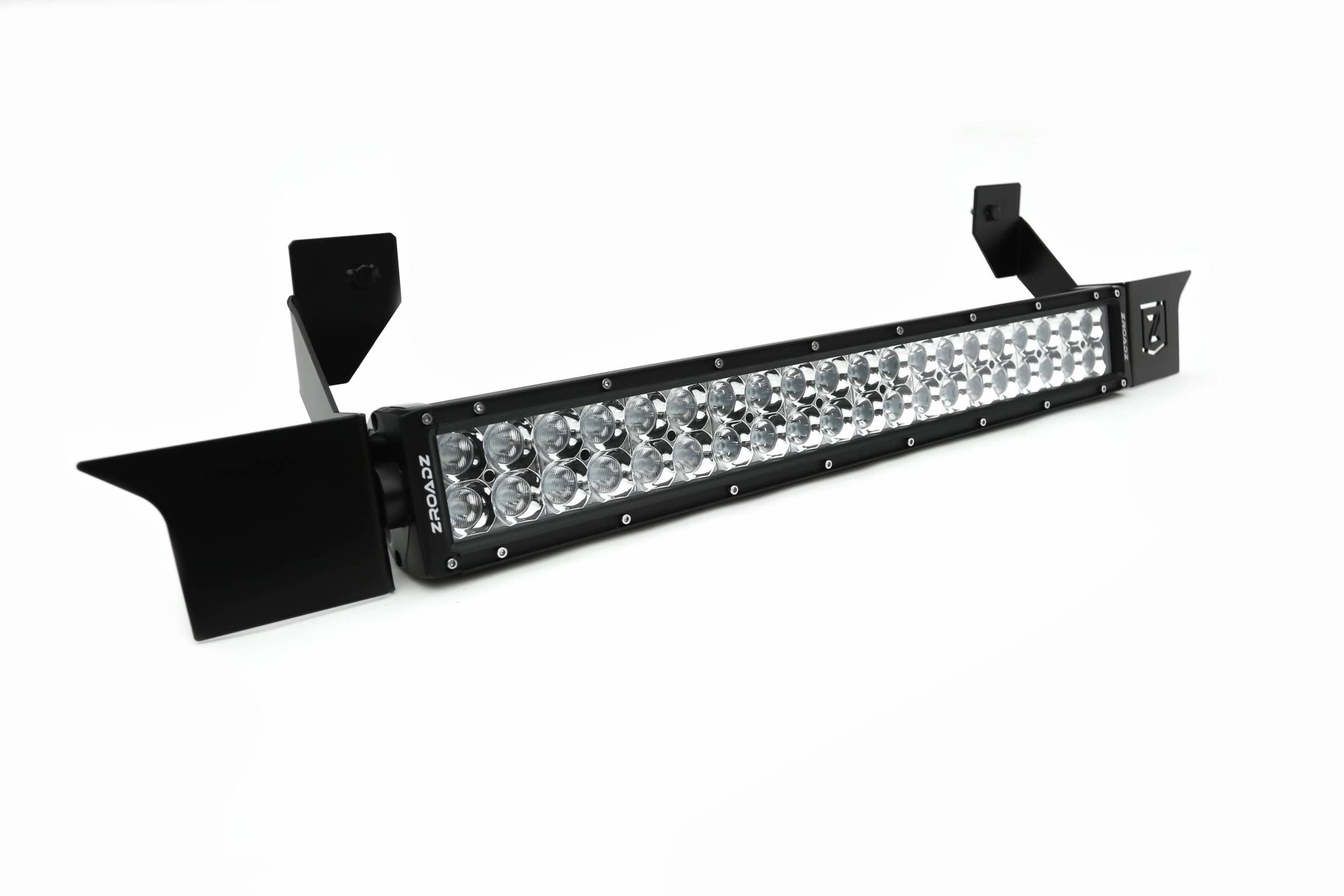 2010-2019 Ram 2500, 3500 Front Bumper Center LED Bracket to mount 20 Inch  LED Light Bar - PN #Z324521