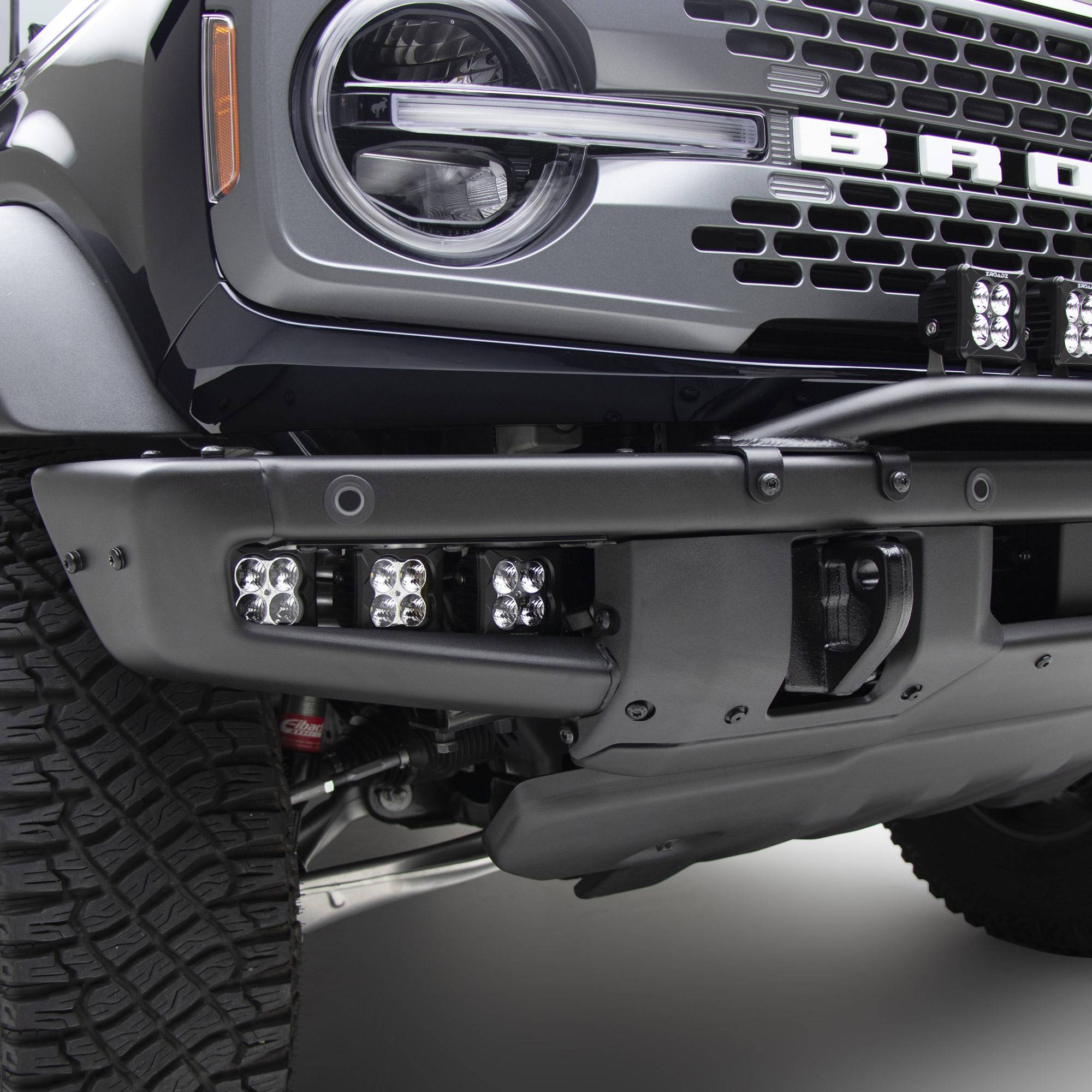 20212024 Ford Bronco Front Bumper OEM Fog LED Bracket to mount (6) 3