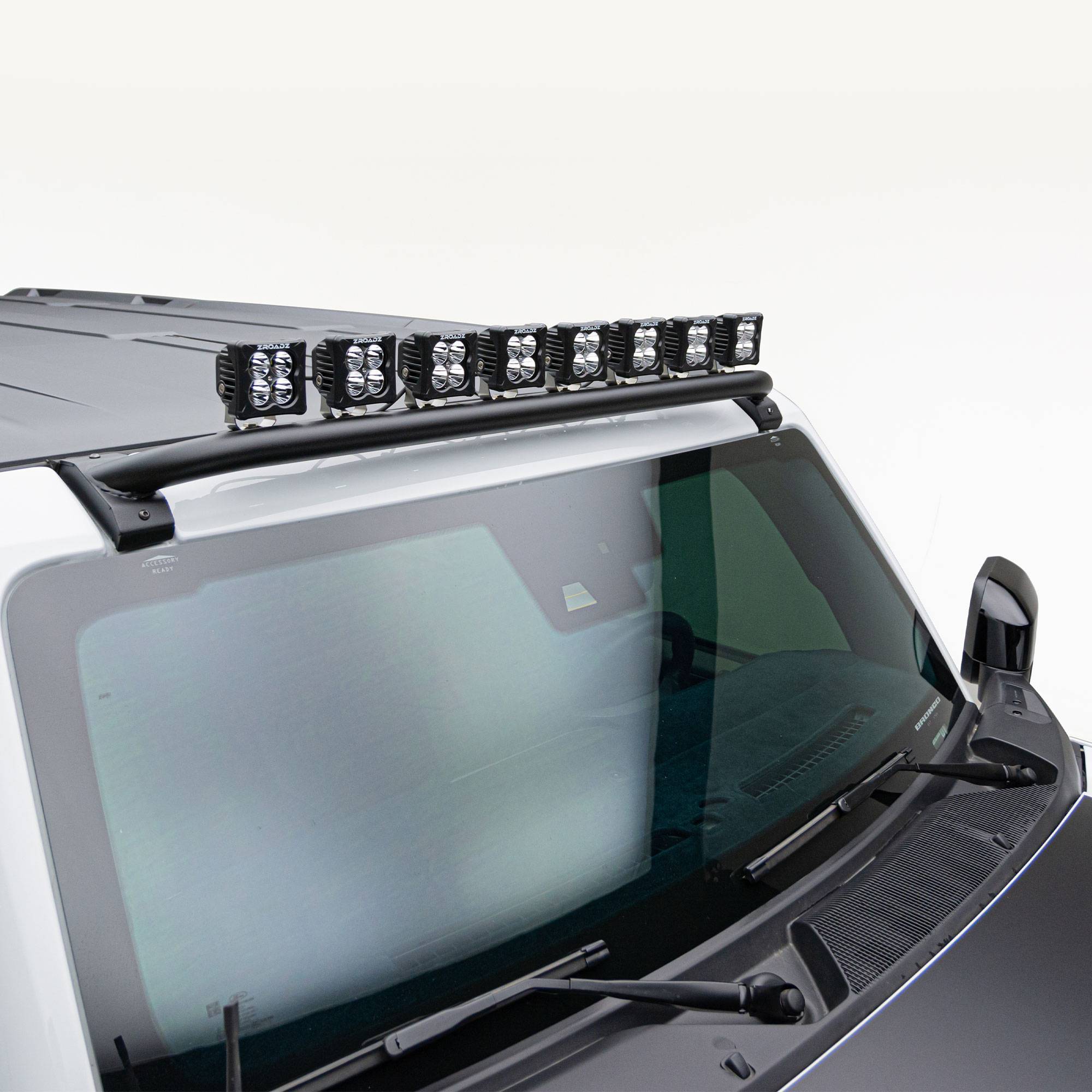 2021-2024 Ford Bronco Front Roof Multiple LED Pods KIT, Tubular