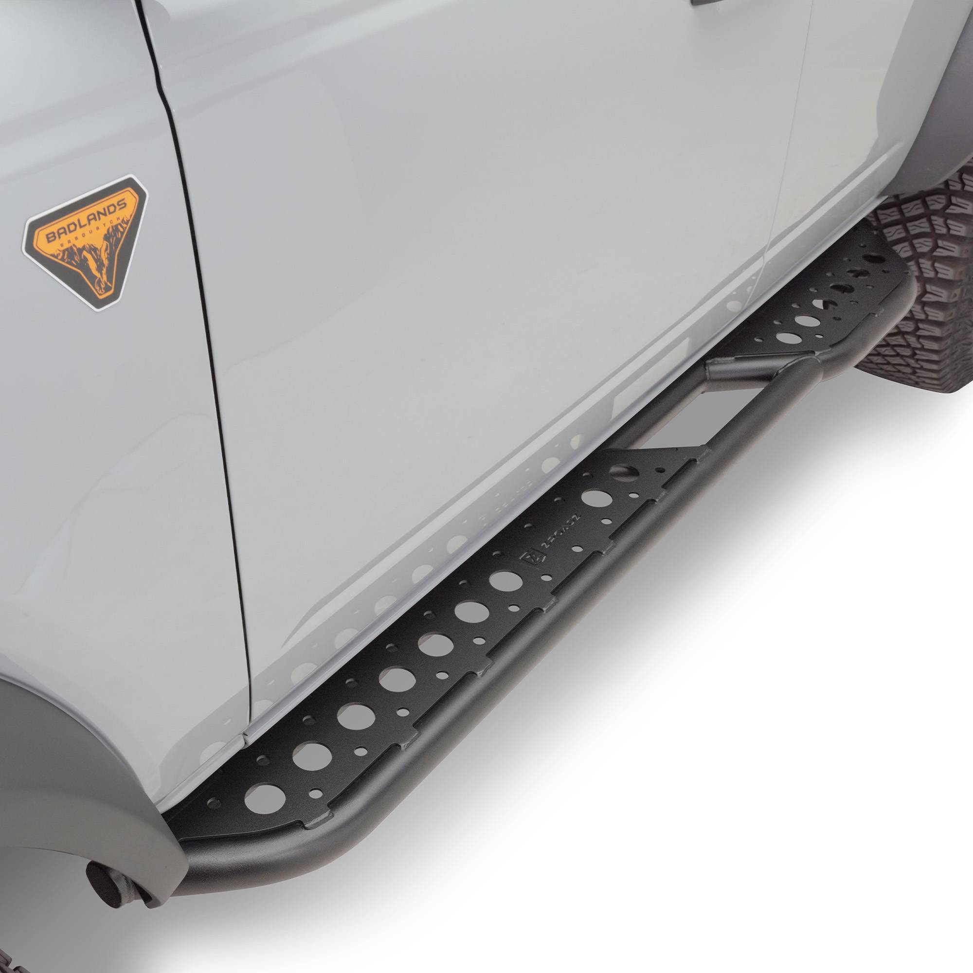 ZROADZ OFF ROAD PRODUCTS Z745401 2021-2022 Ford Bronco 4 Door Rock Slider Side Step - Part # Z745401