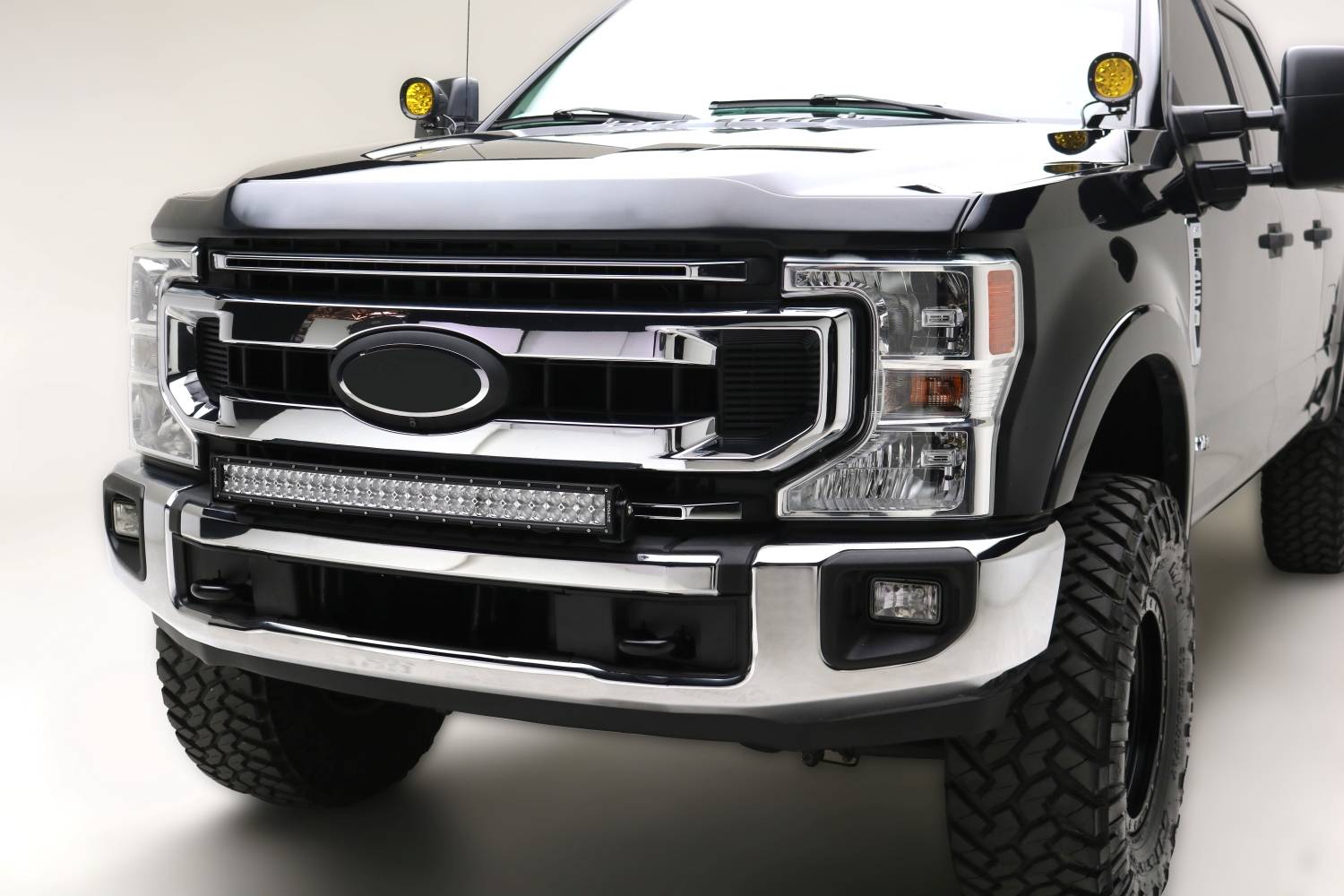 2020-2022 Ford Super Duty Front Bumper Top LED Kit with (1) 30-Inch ...