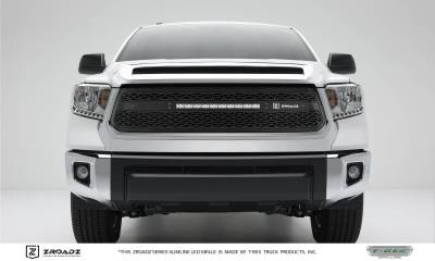 T-REX GRILLES - 2014-2017 Tundra ZROADZ Grille, Black, 1 Pc, Replacement with (1) 20" LED - PN #Z319641