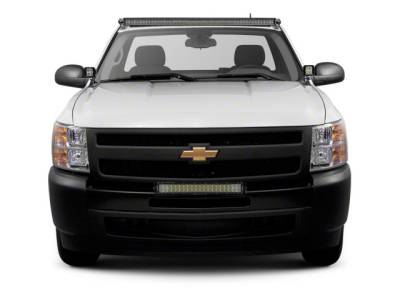 ZROADZ OFF ROAD PRODUCTS - 2007-2013 Chevrolet Silverado 1500 Front Bumper Top LED Bracket to mount (1) 30 Inch LED Light Bar - Part # Z322051