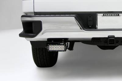 ZROADZ OFF ROAD PRODUCTS - 2019-2022 Silverado, Sierra 1500 Rear Bumper LED Bracket to mount (2) 6 Inch Straight Light Bar - Part # Z382182