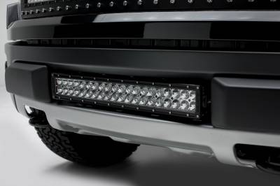 ZROADZ OFF ROAD PRODUCTS - 2010-2014 Ford F-150 Raptor Front Bumper Center LED Bracket to mount 20 Inch LED Light Bar - PN #Z325661