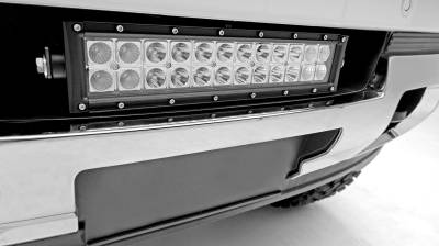 ZROADZ OFF ROAD PRODUCTS - 2015-2019 GMC Sierra 2500, 3500 Front Bumper Center LED Bracket to mount 12 Inch LED Light Bar - Part # Z322111