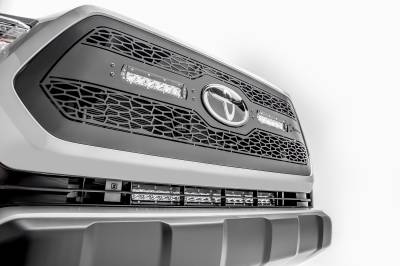 TLoooS① 2018-2023 Toyota Tacoma Front Bumper Center LED Kit with (1