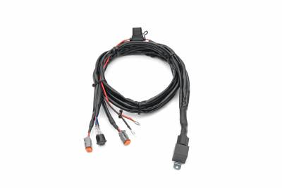 ZROADZ OFF ROAD PRODUCTS - Universal 9 Ft DT Wiring Harness to connect 2 Light Bars, 200 Watt or below- Part # Z390020D-A