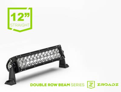 ZROADZ OFF ROAD PRODUCTS - 12 Inch LED Straight Double Row Light Bar - Part # Z30BC14W72
