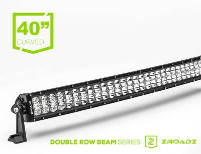 ZROADZ OFF ROAD PRODUCTS - 40 Inch LED Curved Double Row Light Bar - Part # Z30CBC14W240