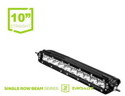 ZROADZ OFF ROAD PRODUCTS - 10 Inch LED Single Row Slim Light Bar - Part # Z30S1-10-P7EJ
