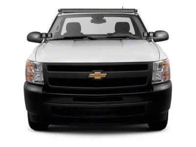ZROADZ OFF ROAD PRODUCTS - 2007-2013 Silverado, Sierra 1500 Front Roof LED Bracket to mount (1) 50 Inch Staight LED Light Bar - PN #Z332151