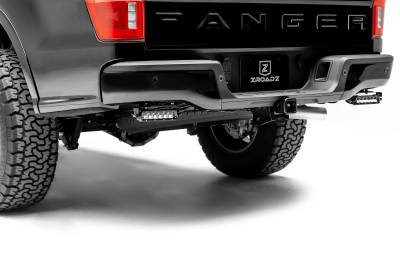ZROADZ OFF ROAD PRODUCTS - 2019-2021 Ford Ranger Rear Bumper LED Kit with (2) 6 Inch LED Straight Single Row Slim Light Bars - Part # Z385881-KIT