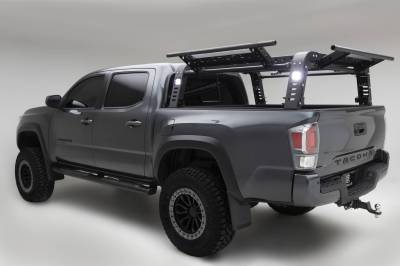 ZROADZ OFF ROAD PRODUCTS - 2016-2022 Toyota Tacoma Access Overland Rack With Three Lifting Side Gates - PN #Z839201