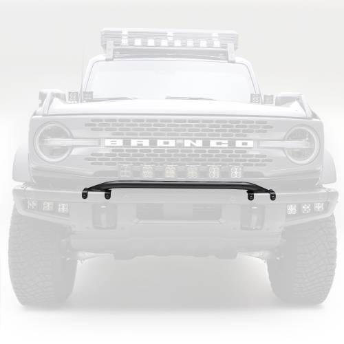 ZROADZ OFF ROAD PRODUCTS - 2021-2025 Ford Bronco Front Bumper Top LED Bracket to mount (6) 3 Inch LED Light Pods - PN #Z325431