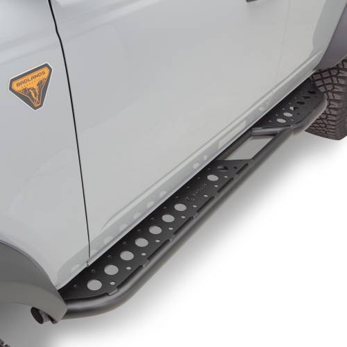 ZROADZ OFF ROAD PRODUCTS - 2021-2025 Ford Bronco TrailX.R1 Series Rock Slider Side Steps for 4 Door Model- PN# Z745401