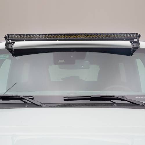 ZROADZ OFF ROAD PRODUCTS - 2021-2024 Ford Bronco Front Roof LED Kit with (1) 40 Inch LED Straight Single Row Slim Light Bar - PN #Z335401-KIT