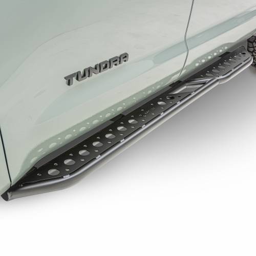 ZROADZ OFF ROAD PRODUCTS - 2014-2021 Toyota Tundra TRAILX.S1 Series Side Step Running Boards for 4 Door CrewMax Model - Part # Z739661
