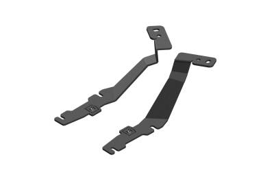 ZROADZ OFF ROAD PRODUCTS - 2019-2024 Ram 2500/3500 Ditch Light Mounting Brackets ONLY, Used to mount  (2) 3"- 6" LED Light Pods - Part # Z364531