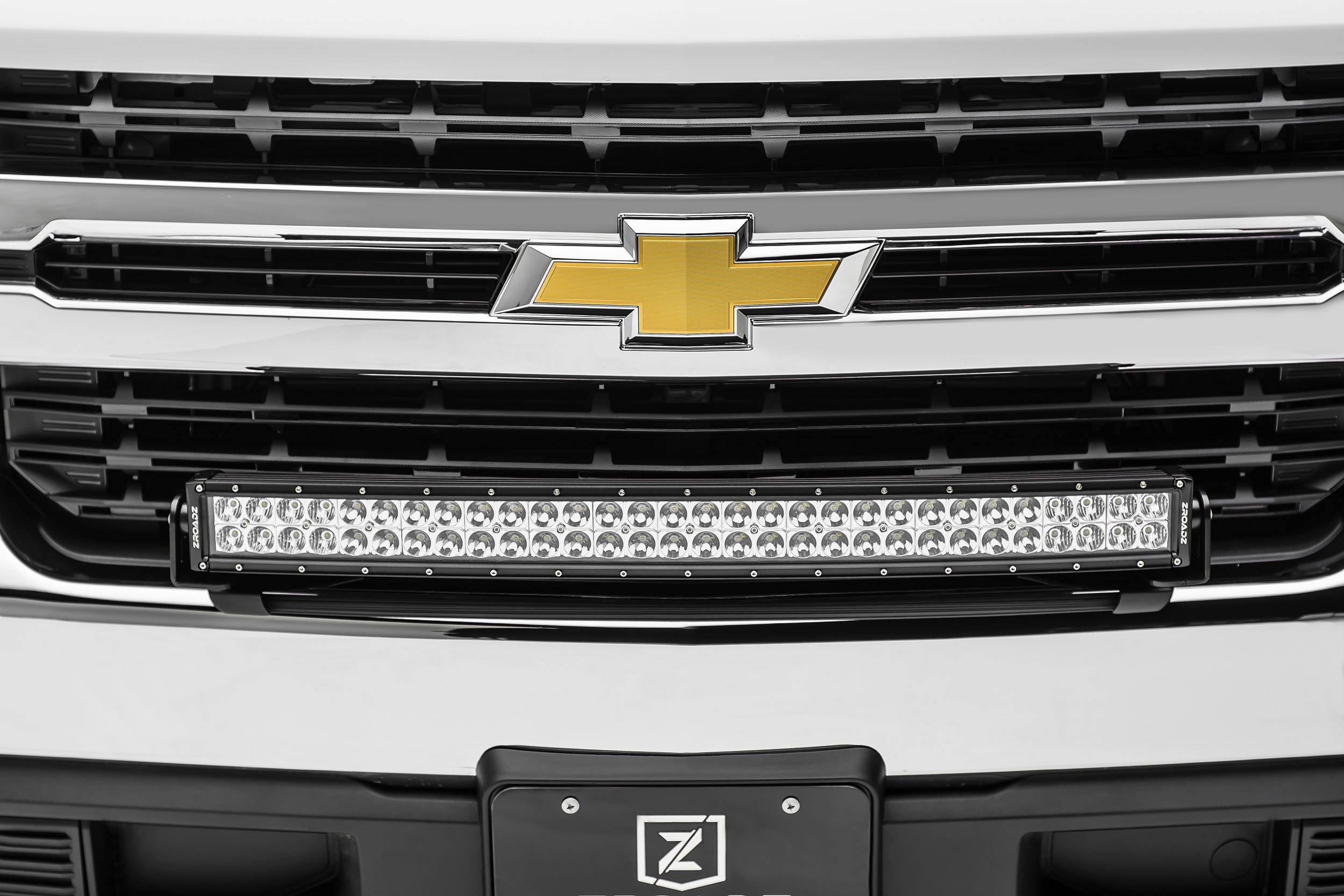 2016 2018 Chevrolet Silverado 1500 Front Bumper Top Led Kit With 1 30
