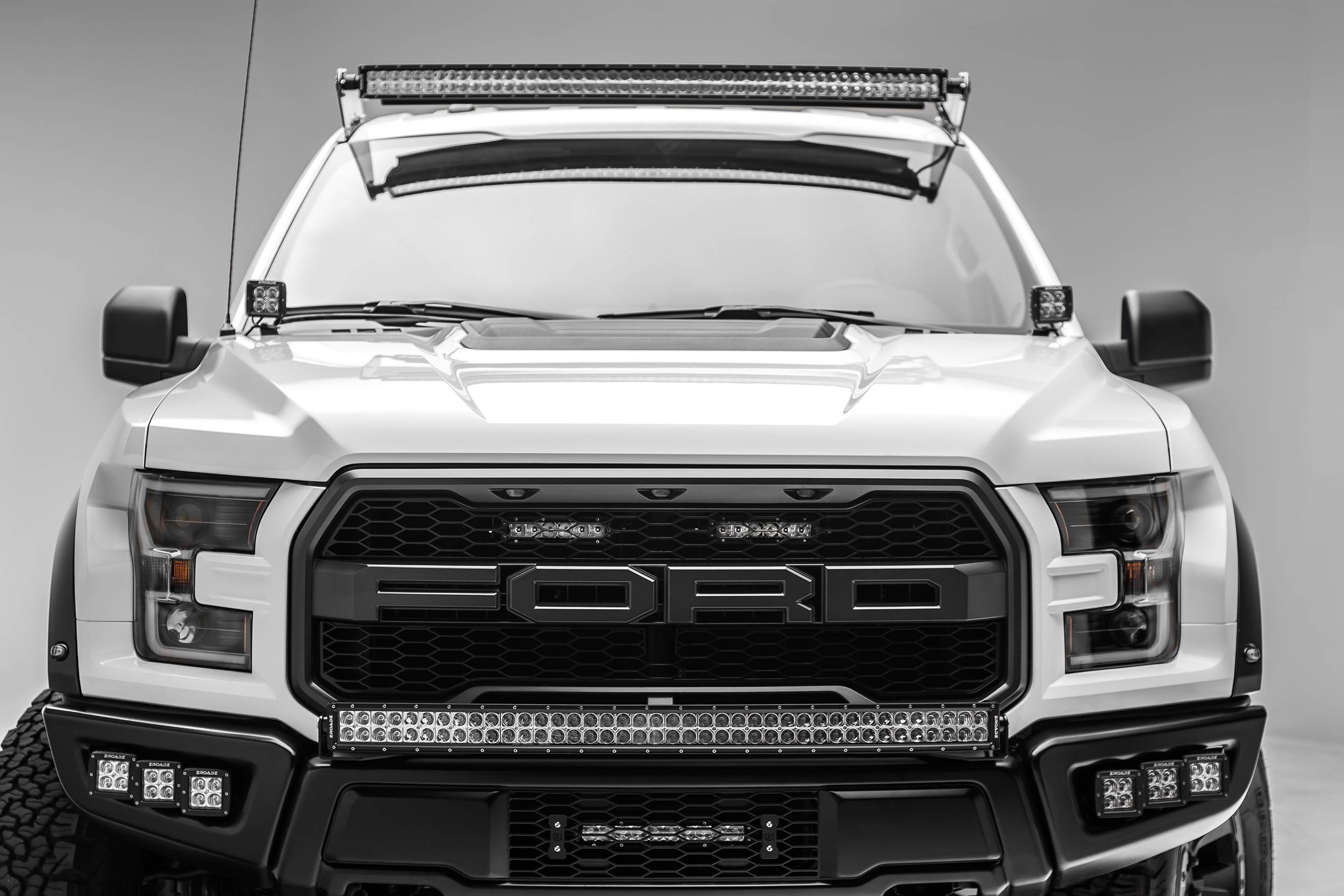 2017 2020 Ford F 150 Raptor Front Bumper Oem Fog Led Kit Incl 6