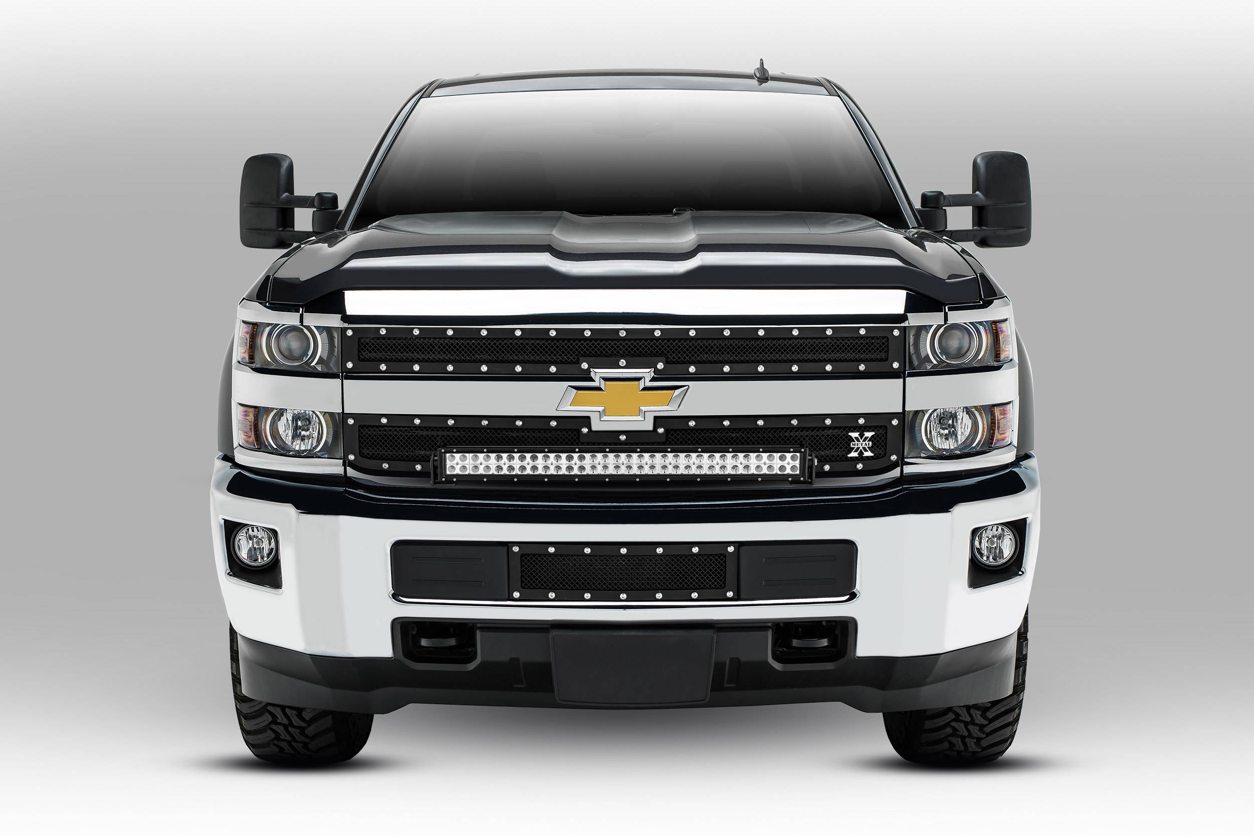 2015-2019 Silverado, Sierra HD Front Bumper Top LED Kit Incl. (1) 30 ...