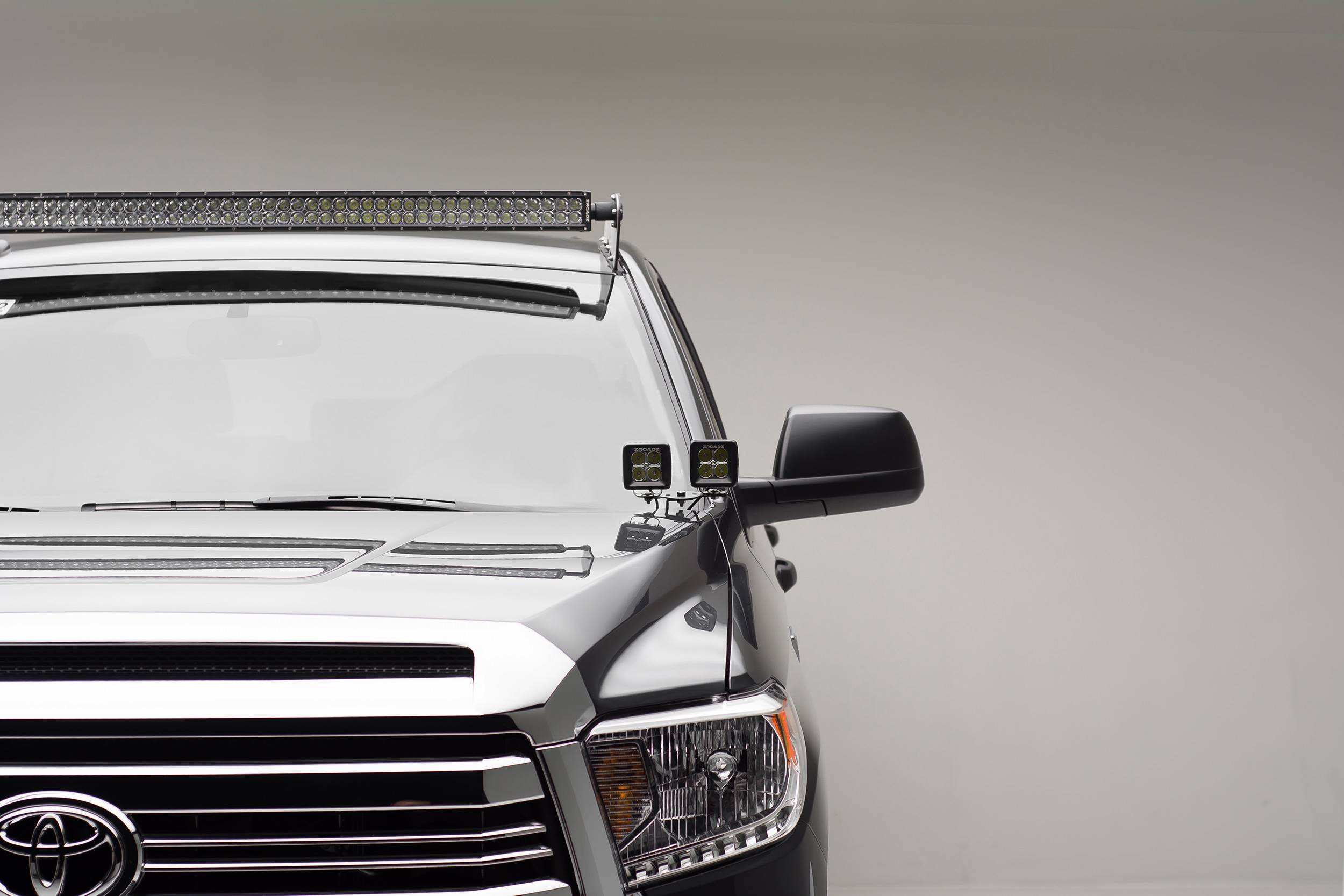 2007-2021 Toyota Tundra Front Roof LED Bracket to mount 50 Inch 