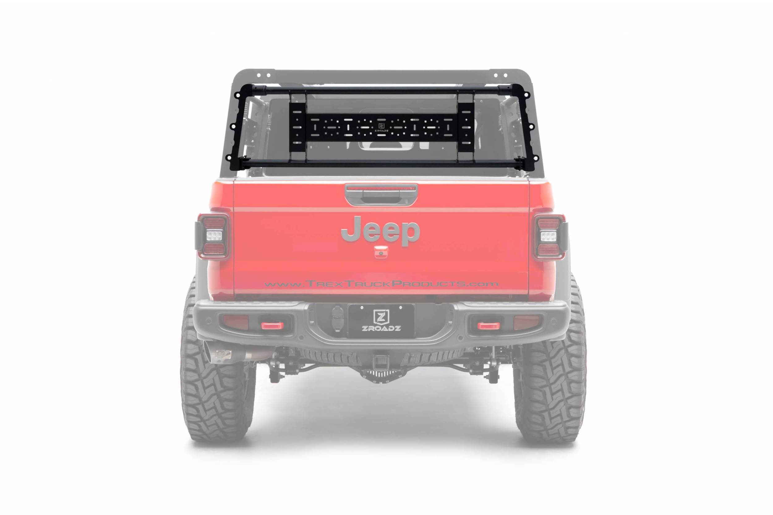 ZROADZ OFF ROAD PRODUCTS - 2019-2024 Jeep Gladiator ACCESS Overland Rack Rear ACCESS Gate - PN #Z834001