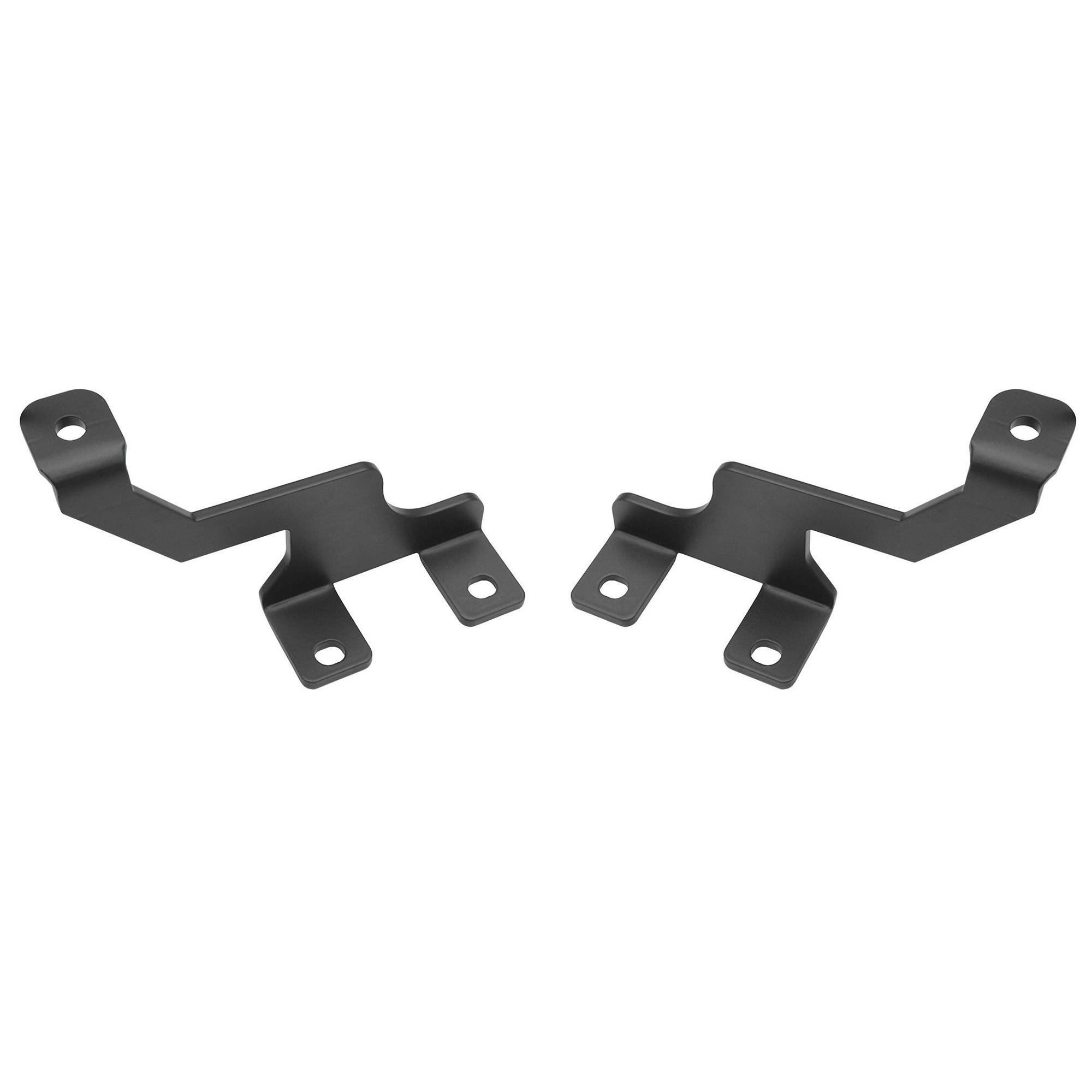 Ford Hood Hinge LED Bracket to mount (2) 3 Inch LED Pod Lights