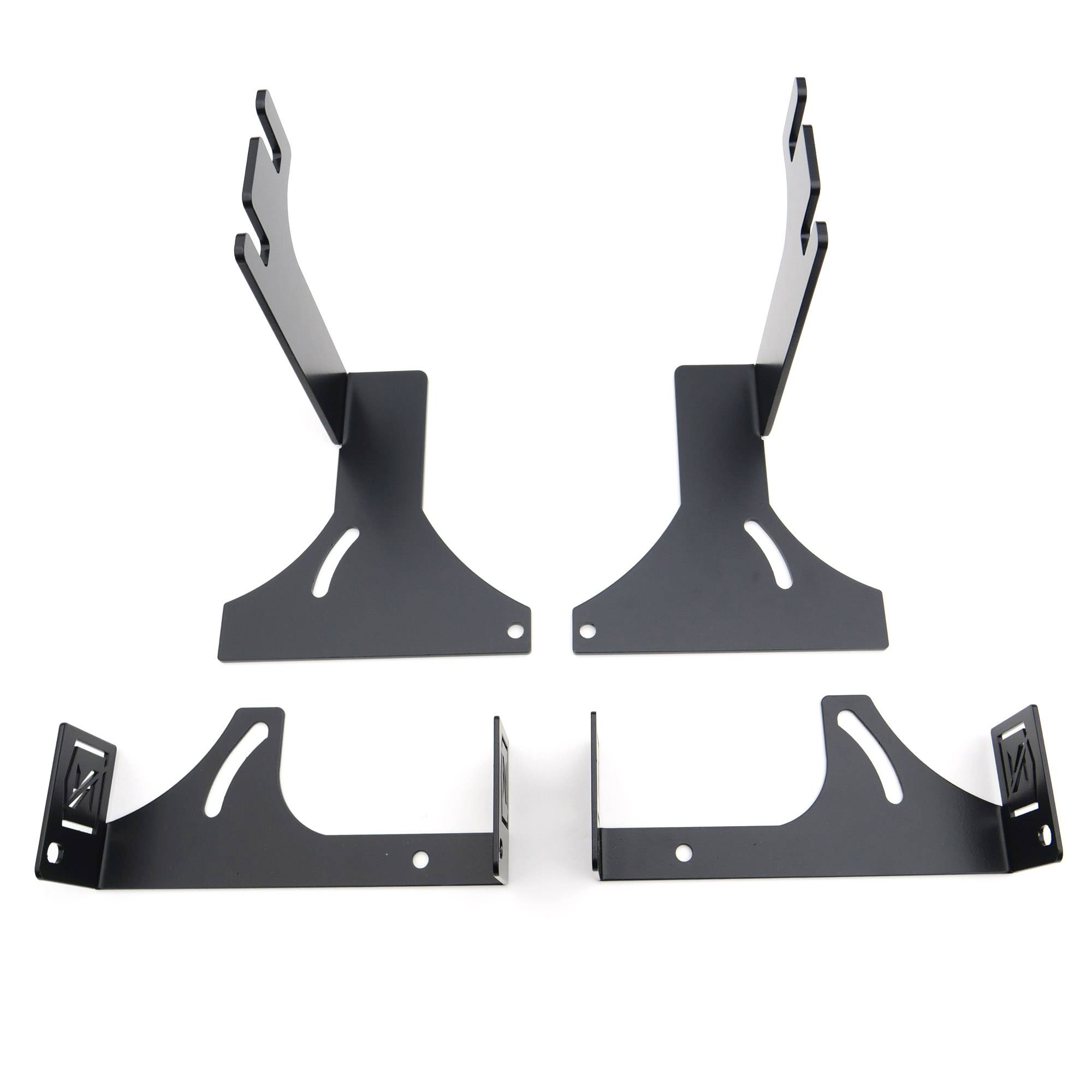 thumbnail interactive-video image 1 of Pair Of Front Bumper Brackets For Toyota Tundra (2014-2021) | Left & Right Mounting Arms 1 of 10