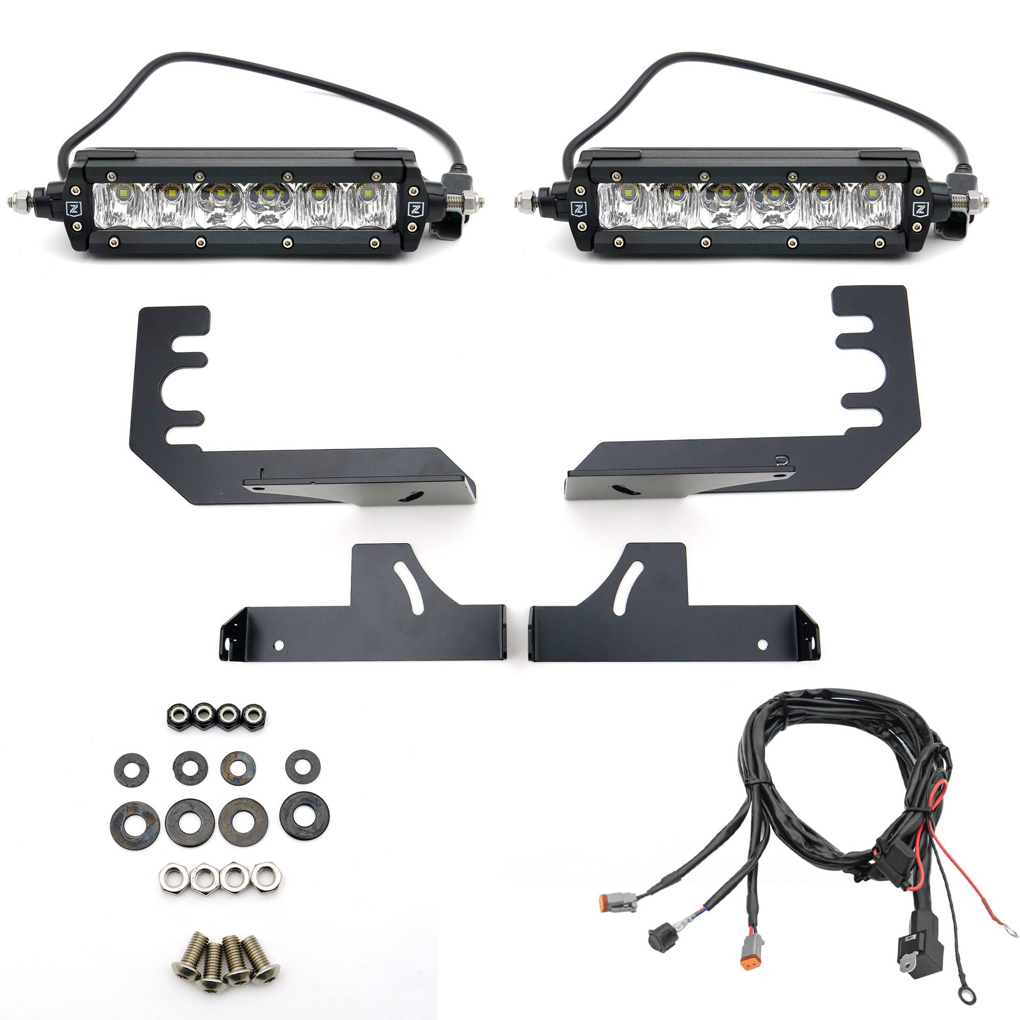2019-2020 Ram 1500 Rear Bumper LED Kit with (2) 6 Inch LED