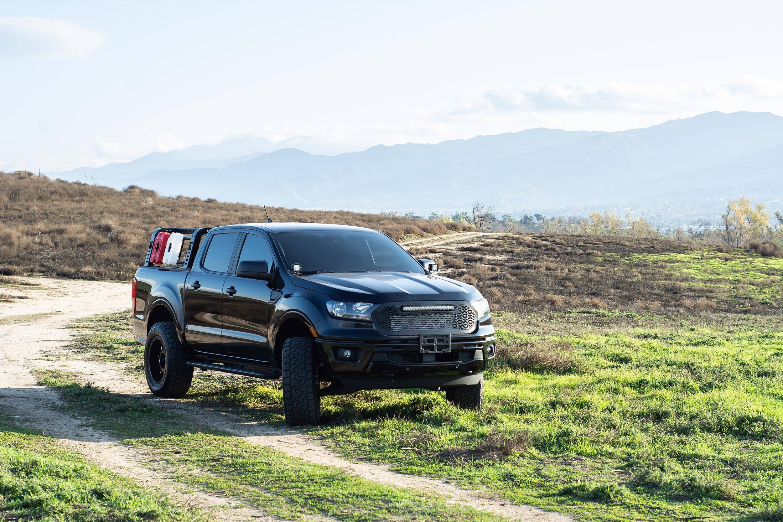 ZROADZ OFF ROAD PRODUCTS - 2019-2023 Ford Ranger ACCESS Overland Rack With 3 Lifting ACCESS Gates - PN #Z835201 On Sale