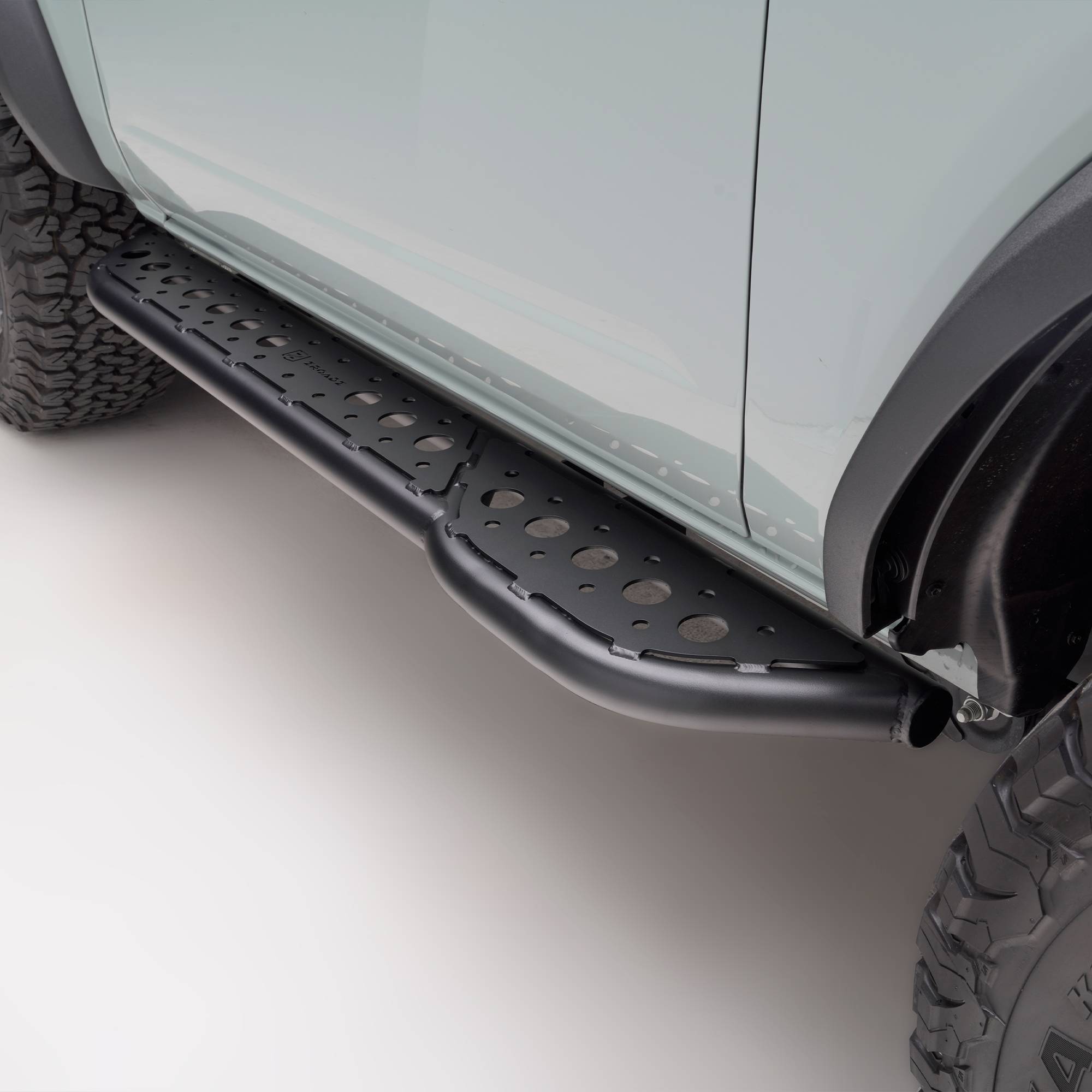 ZROADZ OFF ROAD PRODUCTS - 2021-2022 Ford Bronco Rock Slider Side Steps for 2 Door Model - PN# Z745421