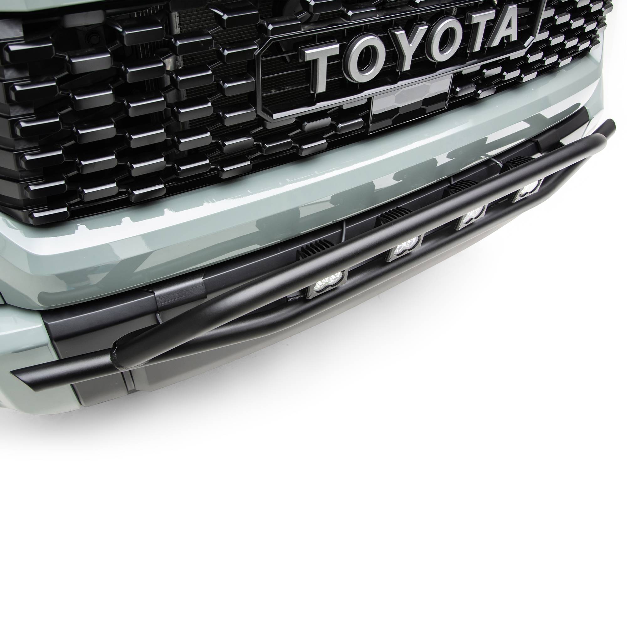 2014-2021 Toyota Tundra Front Bumper LED Kit with (4) 3 Inch LED Pod Lights  - Part # Z329661-KIT