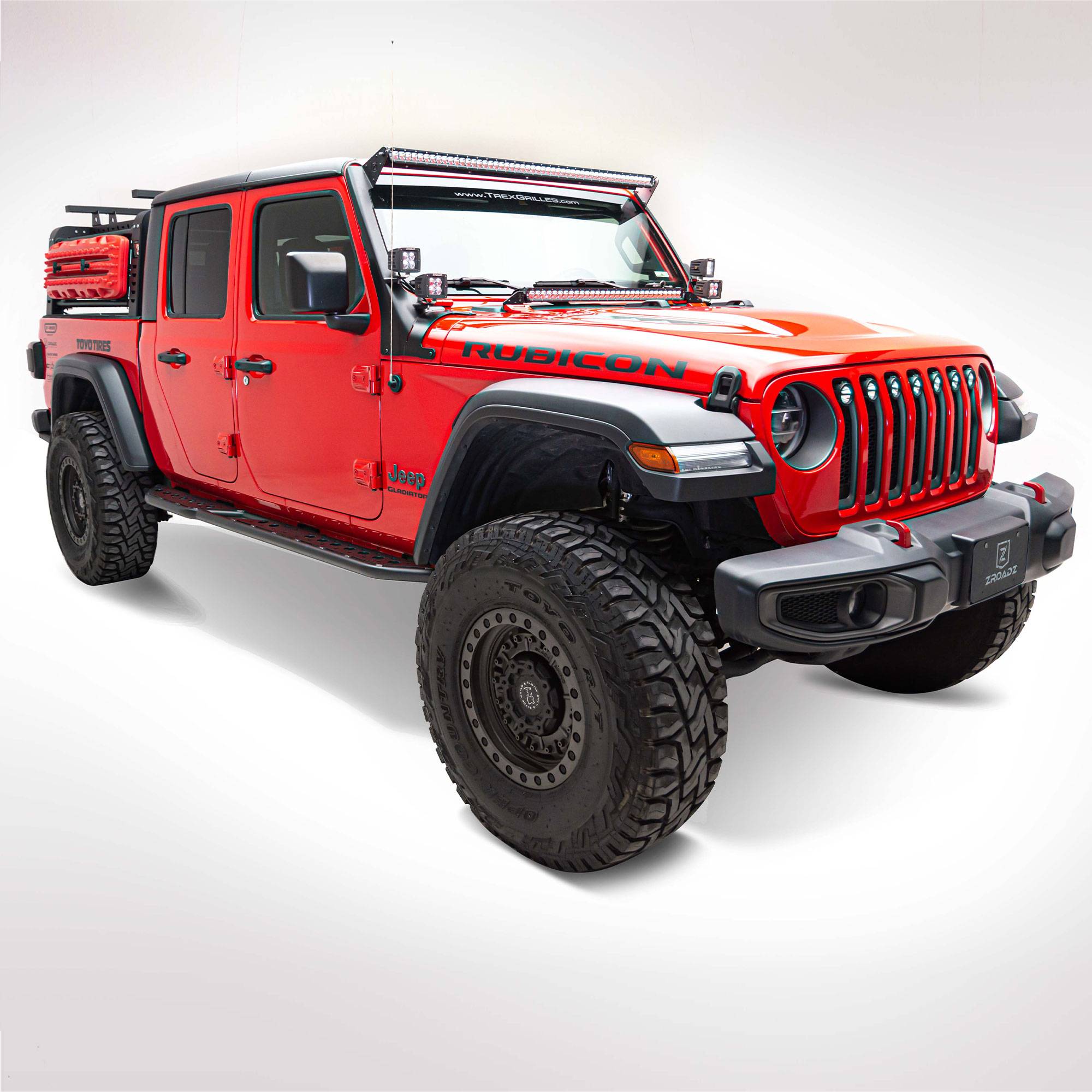 Gladiator Running Board Side Step Rocker Slider For Jeep