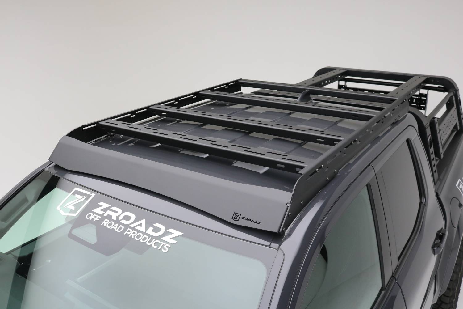 ZROADZ OFF ROAD PRODUCTS - 2024-2025 Toyota Tacoma Roof Rack With Standard Diffuser, Does NOT have LED Mount Provisions - Part # Z849441