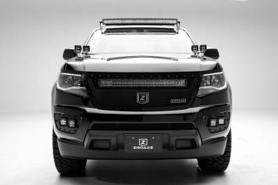 ZROADZ OFF ROAD PRODUCTS - 2015-2022 Chevrolet Colorado Front Bumper OEM Fog LED Bracket to mount (4) 3 Inch LED Pod Lights - PN #Z322671 - Image 2