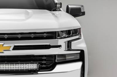ZROADZ OFF ROAD PRODUCTS - 2019-2022 Chevrolet Silverado 1500 Front Bumper Top LED Bracket to mount 30 Inch Curved LED Light Bar - PN #Z322282 - Image 6