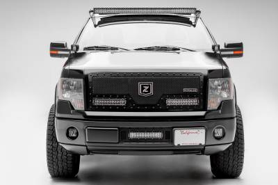 ZROADZ OFF ROAD PRODUCTS - Ford Hood Hinge LED Bracket to mount (2) 3 Inch LED Pod Lights - Part # Z365601 - Image 6