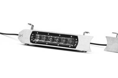 ZROADZ OFF ROAD PRODUCTS - 2017-2019 Ford Super Duty Lariat, King Ranch OEM Grille LED Kit with (2) 6 Inch LED Straight Single Row Slim Light Bars - Part # Z415473-KIT - Image 5