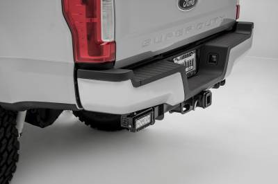 ZROADZ OFF ROAD PRODUCTS - 2017-2022 Ford Super Duty Rear Bumper LED Kit with (2) 6 Inch LED Straight Double Row Light Bars - PN #Z385471-KIT - Image 3