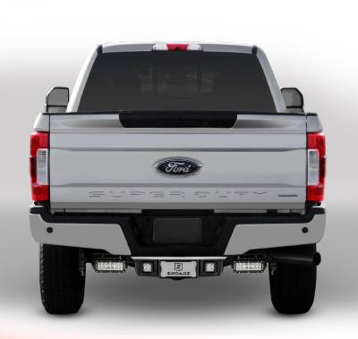 ZROADZ OFF ROAD PRODUCTS - 2017-2022 Ford Super Duty Rear Bumper LED Kit with (2) 6 Inch LED Straight Double Row Light Bars - PN #Z385471-KIT - Image 6