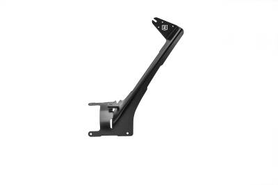 ZROADZ OFF ROAD PRODUCTS - Jeep JL, Gladiator Front Roof LED Bracket to mount (1) 50 or 52 Inch Staight LED Light Bar and (2) 3 Inch LED Pod Lights - Part # Z374831-BK2 - Image 3