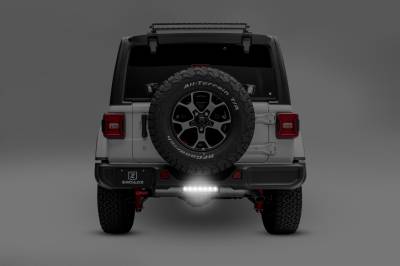 ZROADZ OFF ROAD PRODUCTS - 2019-2024 Jeep JL/JLU Rear Bumper LED Bracket to mount (1) 10 Inch Straight Light Bar - PN #Z384931 - Image 2